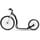 Yedoo Trexx Tretroller - Black - One Size