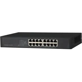 Dahua PFS3016-16GT, Unmanaged, L2, Gigabit Ethernet (10/100/1000) - Schwarz