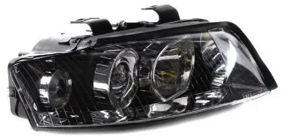 Kristall-Scheinwerfer für AUDI A4 B6 (2001–2004) – schwarz