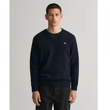 GANT V-Ausschnitt-Pullover Blau S