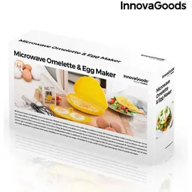 InnovaGoods Omlette Maker für die Mikrowelle, Gelb