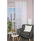 Vision S HOME WOHNIDEEN Vorhang »BLATTANO«, (1 St.), HxB: 245x140, weiß