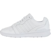 K-Swiss Rival Sneaker, White/White/Vapor Blue, 36 EU