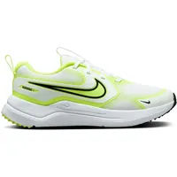 Nike Cosmic Runner (GS) Straßen-Laufschuh, White/Black-Volt, 35.5