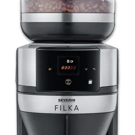Severin FILKA KA 9695 schwarz-matt/Edelstahl