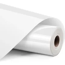 loklik permanent klebendes Vinyl, glänzend) 30.5 x 180 Plotter – Weiß
