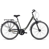 Adler Cityrad Verona Nexus Wave, 7 Gang Shimano Nexus 7 Rücktritt Schaltwerk, Damenrad Citybike Tiefeinstieg braun/beige braun 50 cm