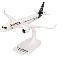 herpa Snap-Fit Modellflugzeug Lufthansa Airbus A320neo Lovehansa - D-AINY, Miniatur im Maßstab 1:200, Sammlerstück, Modell mit Standfuß, Kunststoff
