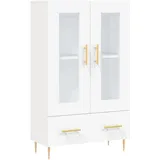 vidaXL Highboard 69,5 x 115 x 31 cm Weiß
