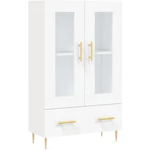 vidaXL Highboard 69,5 x 115 x 31 cm Weiß