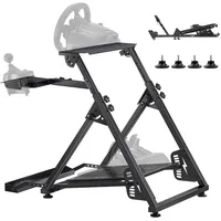 Vevor Lenkradständer Lenkradhalterung Schwarz für PC / PS3