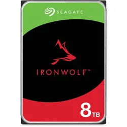 Seagate IronWolf 8TB HDD 3.5 Zoll NAS Festplatte SATA 6Gb/s 7200rpm Recertifi...