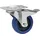 Roadinger Lenkrolle RD-100B 100 mm Blau mit Bremse
