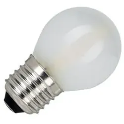 Lighto | LED-Glühbirne | Große Fassung E27 | Kugelbirne | Hell | 45mm | 1W