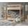 Vipack Etagenbett 90 x 200 cm Buche massiv lackiert natur