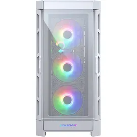 Cougar Duoface Pro RGB White, weiß, Glasfenster (CGR-5AD1W-RGB / 385AD10.0002)