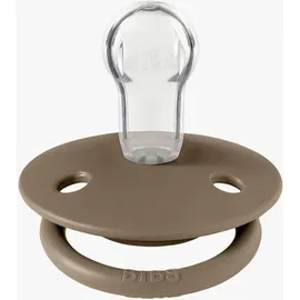 Bibs Schnuller De Lux 2er-Pack, Silicone, Vanilla/Dark Oak