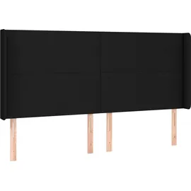 vidaXL Boxspringbett 180 x 200 cm Schwarz