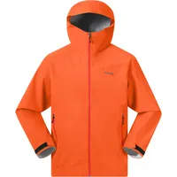 Bergans Herren Essentials Rainshell 2.5L Jacke (Größe S, rot)
