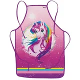 Kinderschürze Einhornportrait
