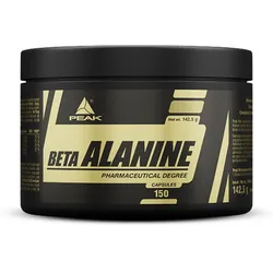 PEAK Beta Alanin - 150 Kapseln I Aminosäure I Muskeltraining I Muskelausdauer I zur täglichen Einnahme I Pre Workout I hochdosiert 143 g