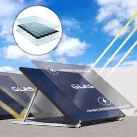 sunniva SUNNIVA® Balkonkraftwerk 800W komplett Steckdose TSUN Wechselrichter, Solaranlage Komplettset, 4x 460W BIFAZIAL, FULL BLACK, Glas-Glas Solarmodule, inkl.5m Kabel, Bluetooth