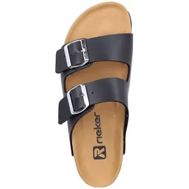 Rieker FSK Damen Sandalen für Damen, schwarz, 40 EU