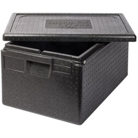 Thermo Future Box GN 1/1 Premium Thermobox Kühlbox, Transportbox Warmhaltebox und Isolierbox mit Deckel,46 Liter 60 x 40 Thermobox,Thermobox aus EPP (expandiertes Polypropylen)