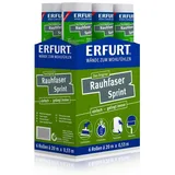 Erfurt Rauhfaser Tapete Sprint 20 m x 0,53 m 6 Rollen Weiß 1003232