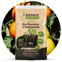 bionero Terra Preta Tomaten- und Gemüseerde fette Ernte 40 L