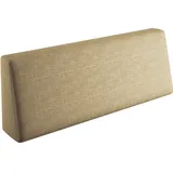 sunnypillow Palettenkissen 120 x 40 x 20 cm beige/gelb 1 St.