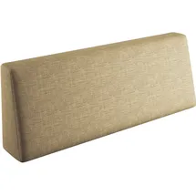 sunnypillow Palettenkissen 120 x 40 x 20 cm beige/gelb 1 St.