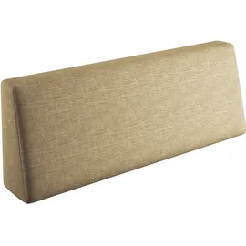 sunnypillow Palettenkissen 120 x 40 x 20 cm beige/gelb 1 St.