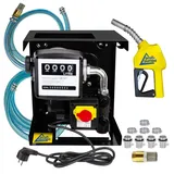 Dieselpumpen Heizölpumpe Biodiesel elektrische Kraftstoffpumpe Ölpumpe Fasspumpe Dieselpumpe Umfülpumpe Selbsansaugend (Set EXELENZ-3.1-230V)
