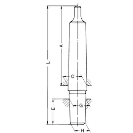 Röhm Morsekonus MK3-B16 Bohrfutter
