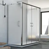 Idralite Duschkabine 90x120x90 cm