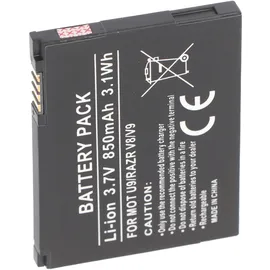 AccuCell Akku passend für Motorola U9, RAZR V8, V9, SNN5805, CFNN7013AA, BX50, BX40