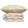 SCHIESSER Mariel Wendebettwäsche Muscheloptik Taupe 135 x 200 cm + 80 x 80 cm