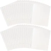 Luxuskollektion Fotoalbum 30er Pack Nachfüllseiten für Leinen Fotoalben Selbstklebend