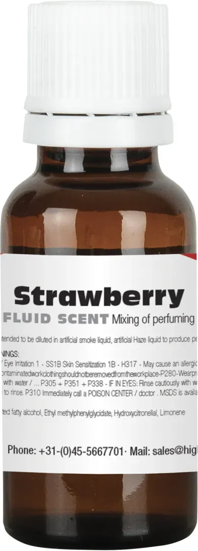 Showgear Fog Fluid Scent Erdbeere, 20 ml