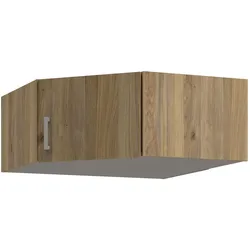 Schrankaufsatz FORTE, mauvella eiche, B:89,5cm H:38,1cm T:89,4cm, Spanplatte, Möbelaufsätze, Eckschrankaufsatz, Stauraum, optimale Raumnutzung