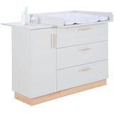 JIMMYLEE MyBaby Wickelkommode Leo, - B/H/T ca. 133,00x101,00x77,00