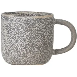 Bloomingville Kendra Tasse mit Henkel, Steingut, Ø 7,5xH7 cm