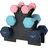Songmics Hantel-Set Kurzhanteln 12 kg rosa / blau