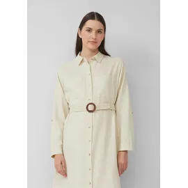 s.Oliver Hemdblusenkleid Midi Beige 46