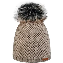 Strickmütze mit Alpakawolle beige ONE SIZE