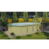 Karibu Woodfeeling Gmbh Karibu Pool X4 kdi Innenhülle Blau