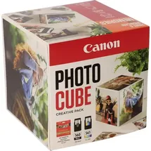 Canon Fotowürfel-Set Photo Cube Creative Pack Original Kombi-Pack Schwarz, Color 3713C013
