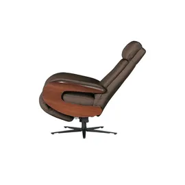 HIMOLLA Ledersessel 7818 Dunkelbraun
