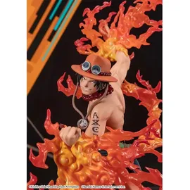 Tamashii Nations One Piece FiguartsZERO PVC Statue (Extra Battle) Portgas D. Ace - One Piece Bounty Rush 5th Anniversary - 17 cm - Orange